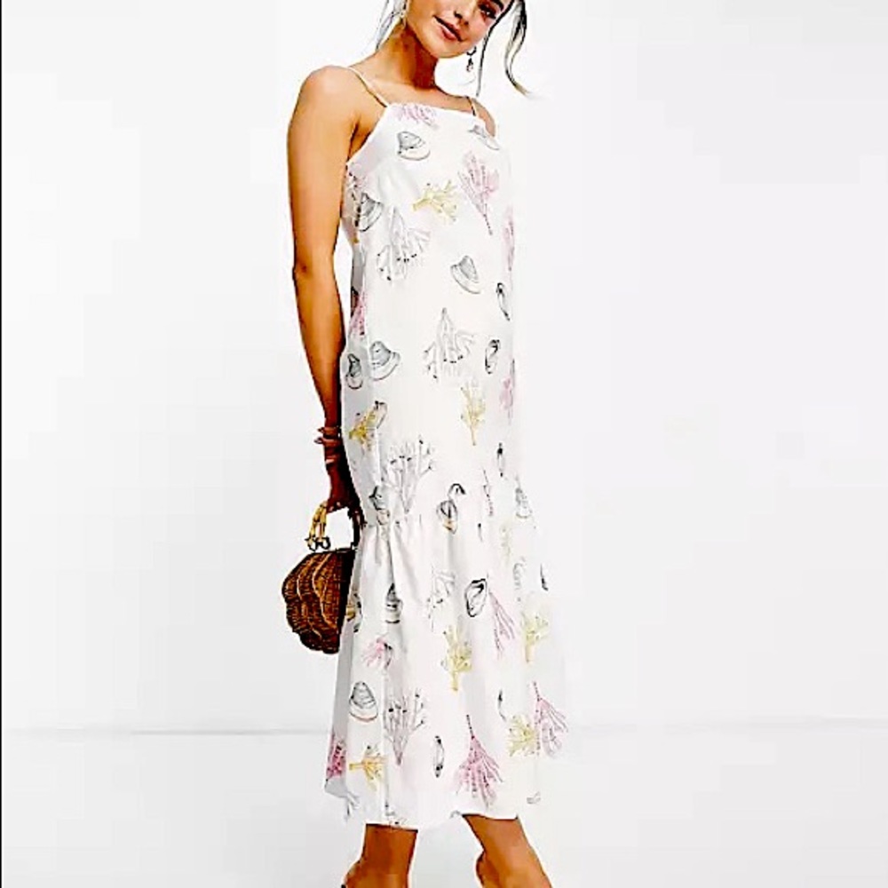 Trapeze midi dress by never fully dressed